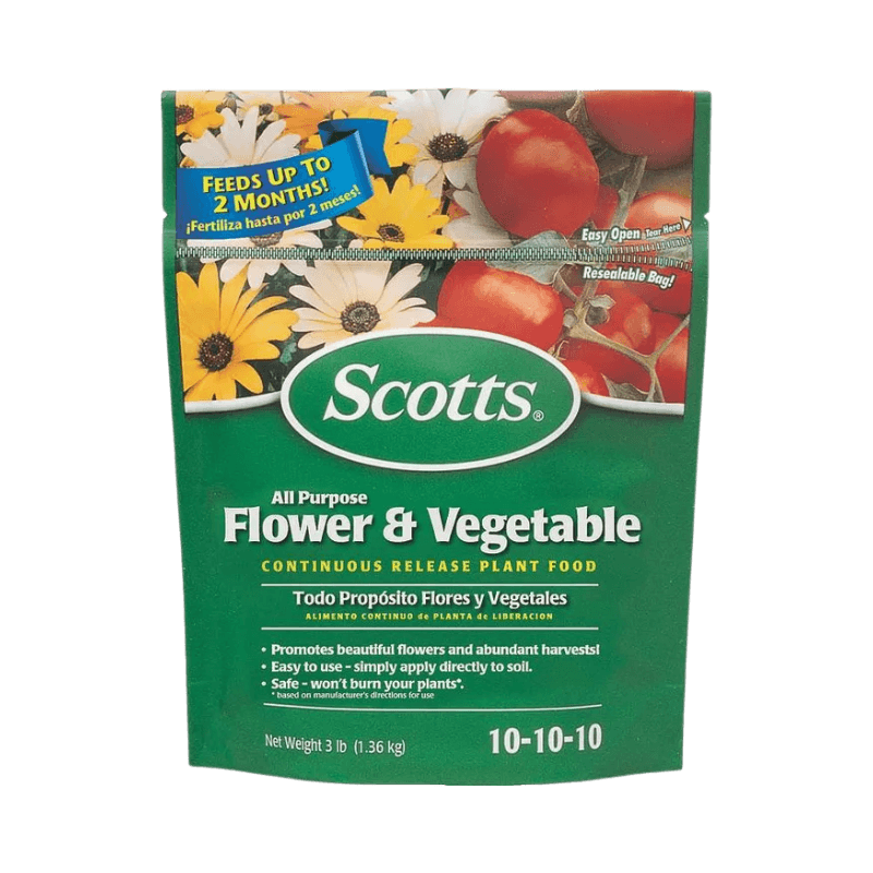 Scotts All Purpose Flower & Vegetable Plant Food 3 lb. | Fertilizers | Gilford Hardware & Outdoor Power Equipment
