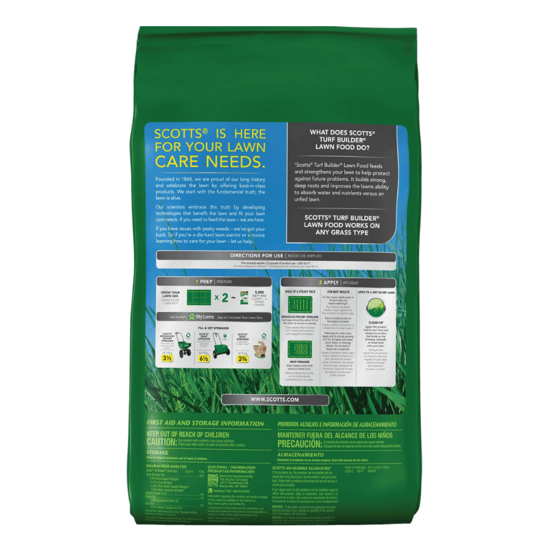 Scotts Turf Builder All-Purpose Lawn Food 15000 sq. ft. | Fertilizers | Gilford Hardware