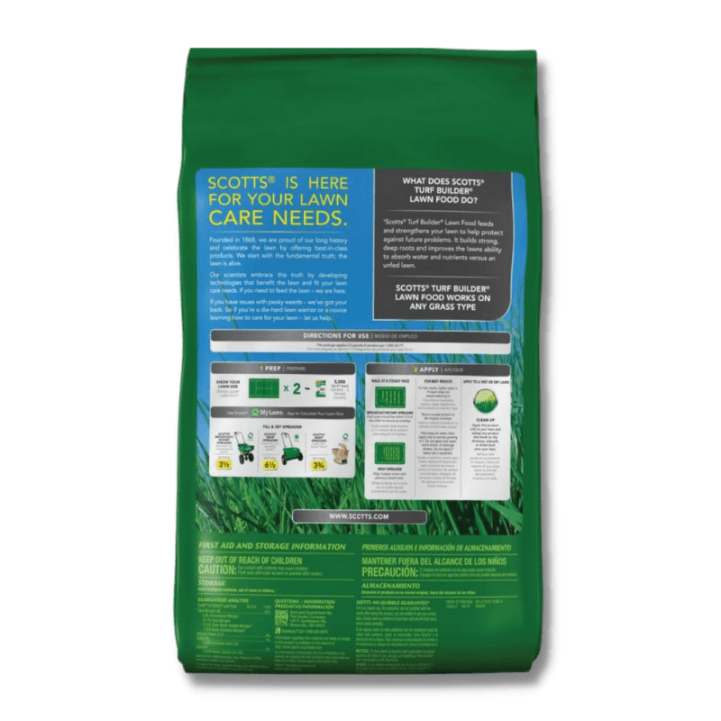 Scotts Turf Builder All-Purpose Lawn Food 5,000 sq. ft. | Fertilizers | Gilford Hardware & Outdoor Power Equipment