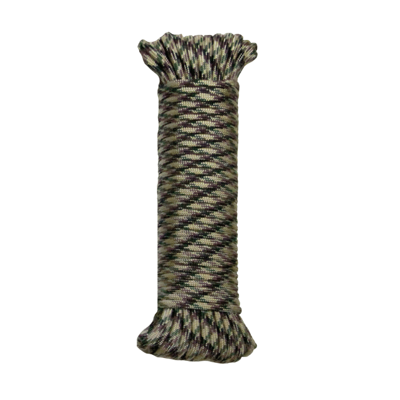 SecureLine Camouflage Braided Nylon Paracord 5/32 in. D X 50 ft. L | Rope | Gilford Hardware & Outdoor Power Equipment