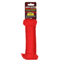 Thumbnail for SecureLine Red Braided Nylon Paracord 5/32