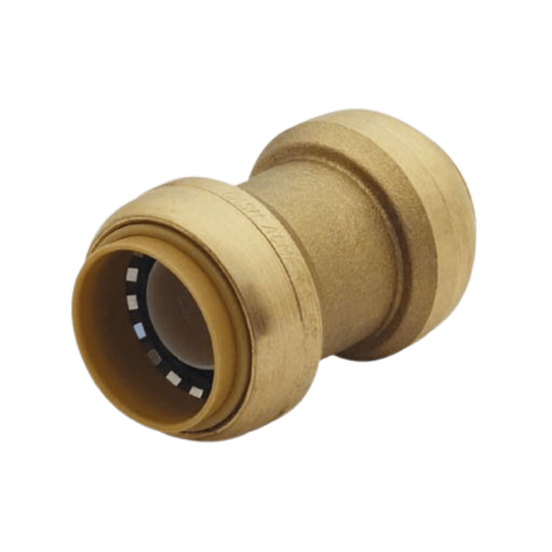 SharkBite Brass Coupling Push-to-Connect 1"x 1" | Plumbing Fittings & Supports | Gilford Hardware