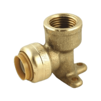 Thumbnail for SharkBite Drop Ear Elbow 1/2 In. x 1/2 In. FNPT | Plumbing Fittings & Supports | Gilford Hardware