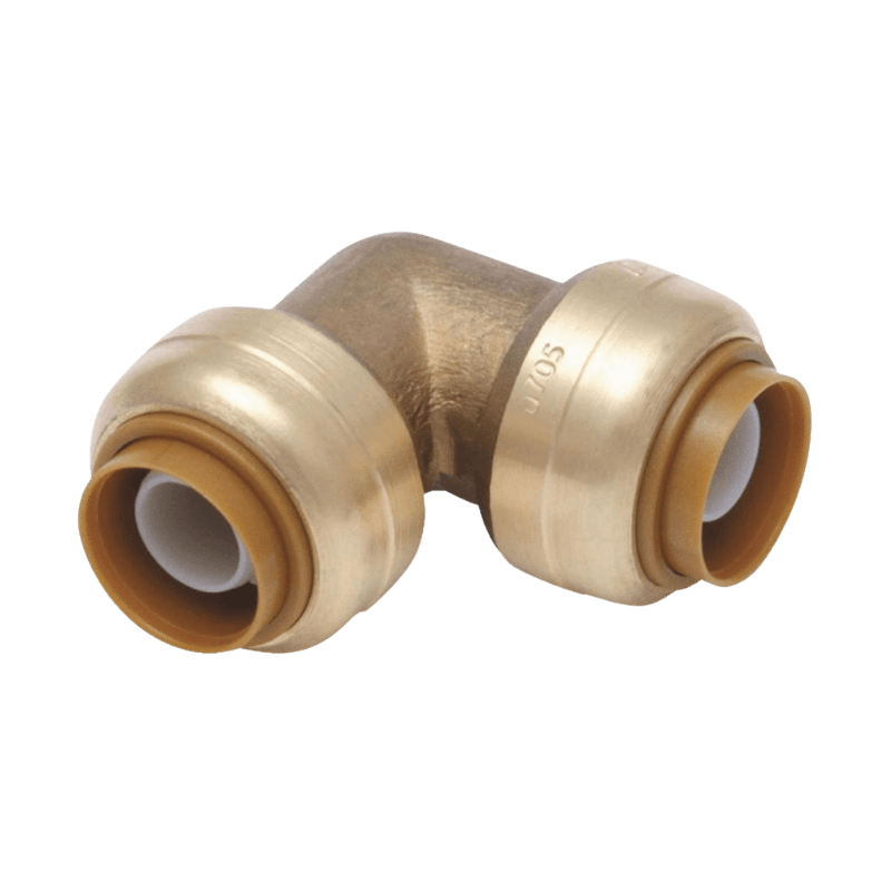 SharkBite Push Brass Elbow 1/2 in. Push x 1/2 in. Dia. | Plumbing Fittings & Supports | Gilford Hardware