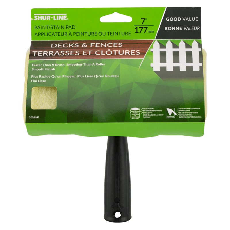 Shur-Line Refill Paint Pad For Rough Surfaces 7" | Paint Roller Accessories | Gilford Hardware