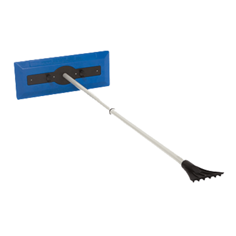 SnowJoe 2-In-1 Telescoping Snow Broom + Ice Scraper | GH