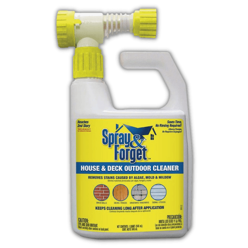 Spray & Forget House and Deck Cleaner 32 oz. | Gilford Hardware