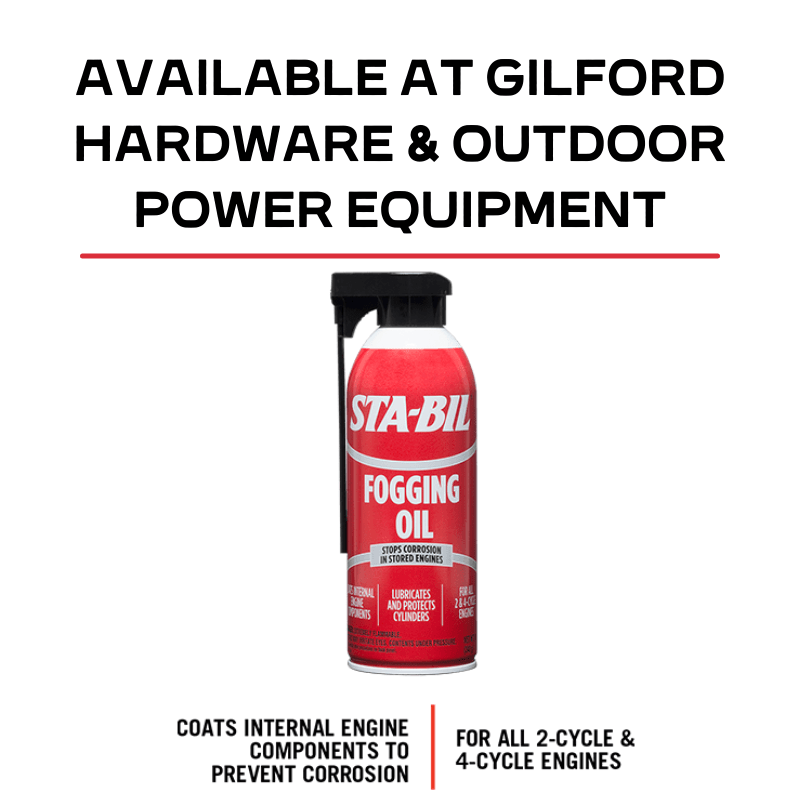 STA-BIL Fogging Oil 12 oz. | Fuel Additive | Gilford Hardware