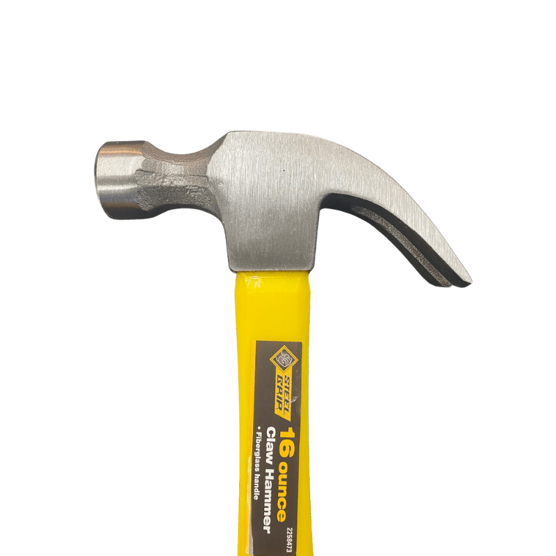 Steel Grip Claw Hammer Smooth Face Fiberglass 16 oz. | Hammers | Gilford Hardware & Outdoor Power Equipment