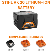 Thumbnail for STIHL AK 20 Lithium-Ion Battery | Outdoor Power Equipment Batteries | Gilford Hardware & Outdoor Power Equipment