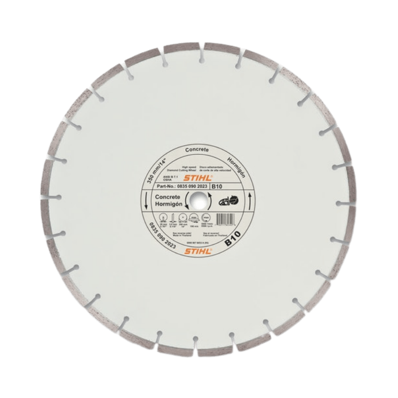 STIHL D-B 10 Diamond Wheel for Concrete 9" | Gilford Hardware 