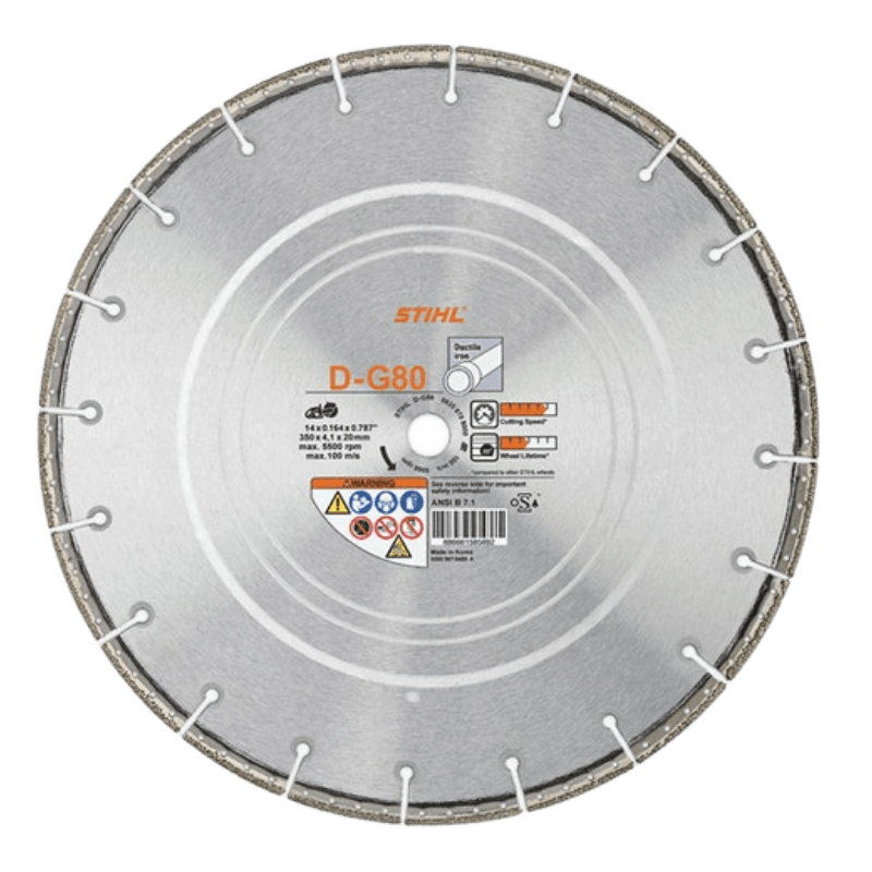STIHL Diamond Cutting Wheel D-G80 Ø 350mm/14" | Gilford Hardware 