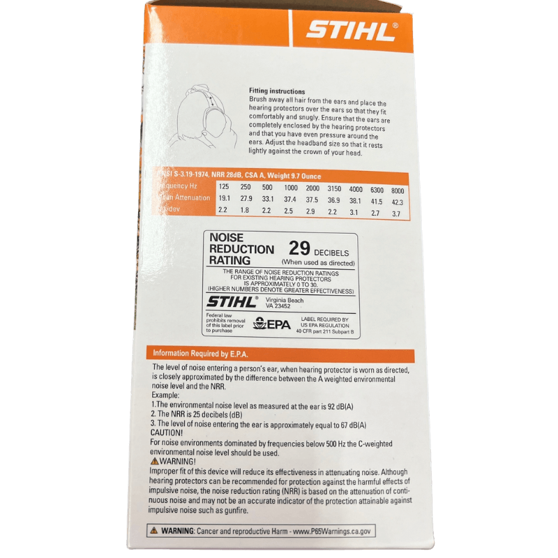 STIHL Pro Mark™ Hearing Protection NRR 29 | Gilford Hardware