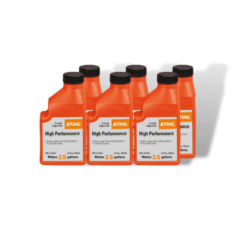 STIHL High Performance 2-Cycle Engine Oil 6.4 oz (6-Pack) | Lubricants | Gilford Hardware & Outdoor Power Equipment
