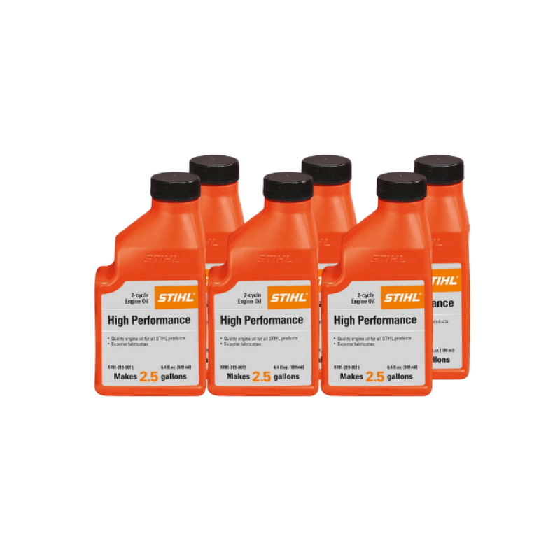 STIHL High Performance 2-Cycle Engine Oil 6.4 oz (6-Pack) | Lubricants | Gilford Hardware & Outdoor Power Equipment