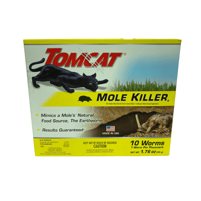 Tomcat Bait Worms For Moles 10-Pack | Gilford Hardware