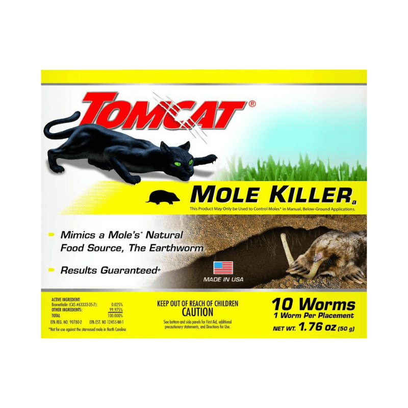 Tomcat Bait Worms For Moles 10-Pack | Gilford Hardware