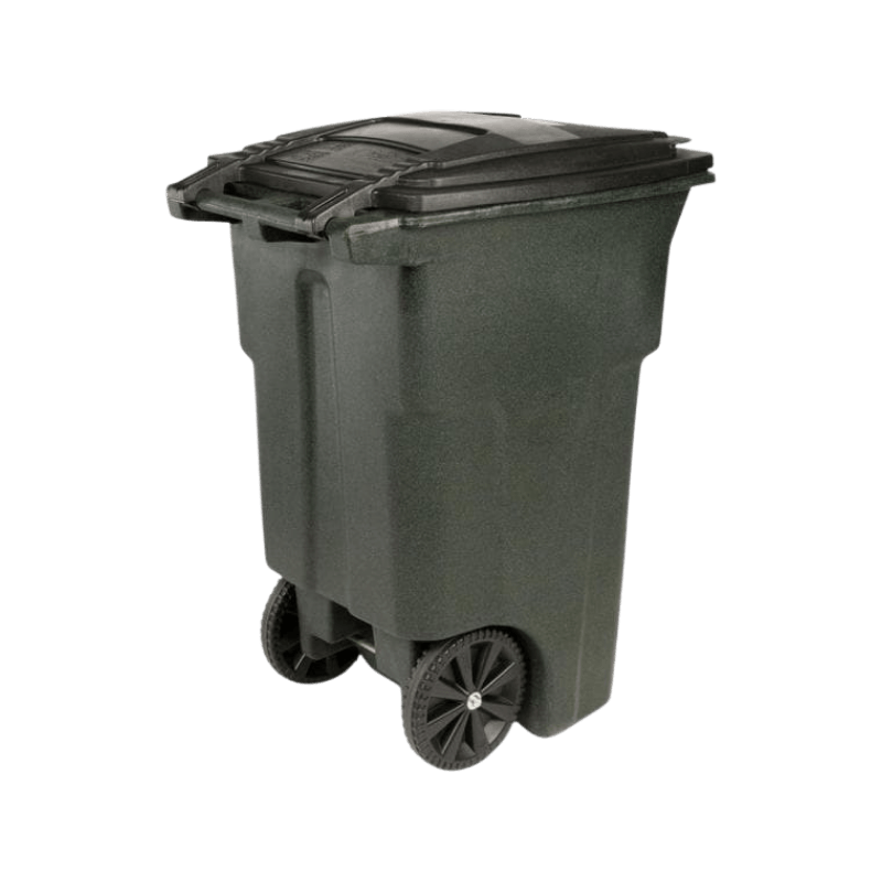 Toter Wheeled Trash Cart Green 64 gal. | Gilford Hardware 