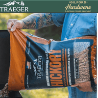 Thumbnail for Traeger Hickory BBQ Wood Pellets 20 lbs. | Outdoor Grill Accessories | Gilford Hardware & Outdoor Power Equipment