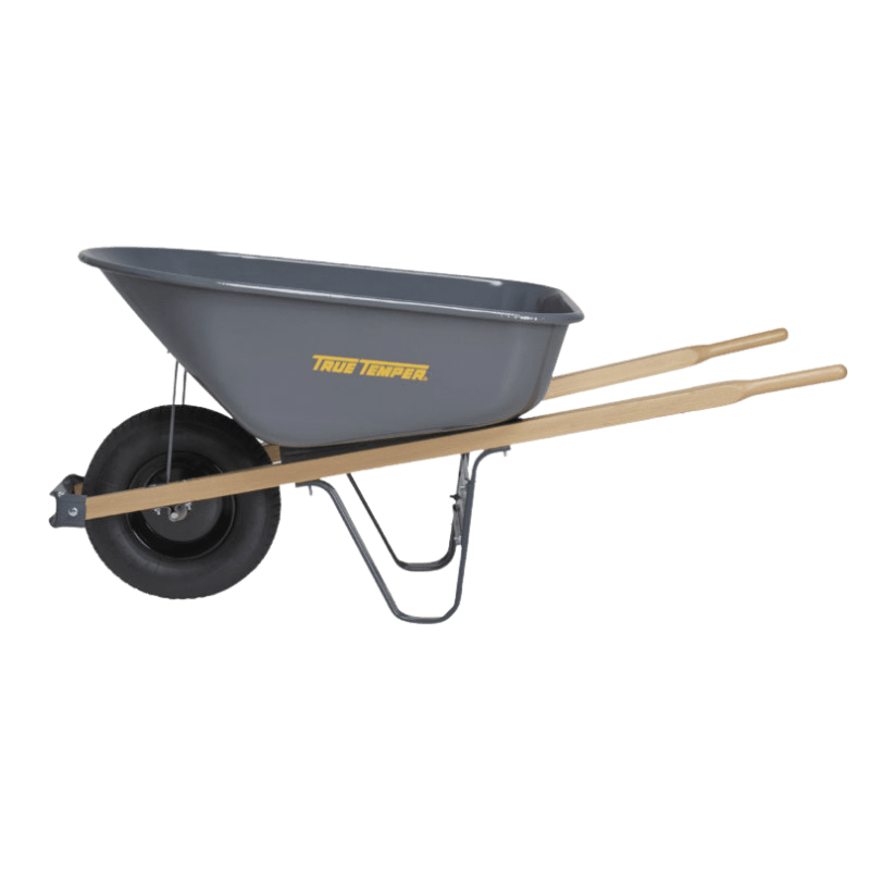 True Temper Steel Wheelbarrow 6 ft³ | Gilford Hardware