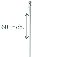 Thumbnail for Valley Forge Aluminum Flag Pole 60 in.  | Gilford Hardware & Outdoor Power Equipment