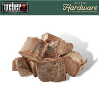 Thumbnail for Weber Firespice Mesquite Wood Smoking Chunks 350 cu. in. | Gilford Hardware 