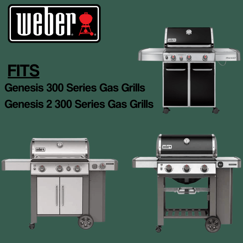 Weber Genesis 3 Burner Premium Black Grill Cover | Gilford Hardware 