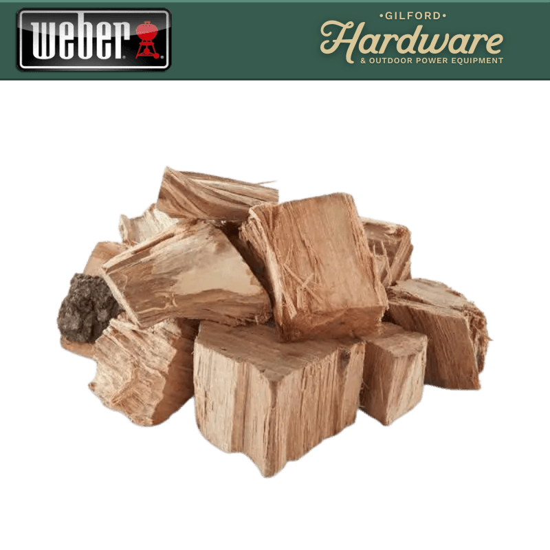Weber Firespice Hickory Wood Smoking Chunks 350 cu. in. | Gilford Hardware 