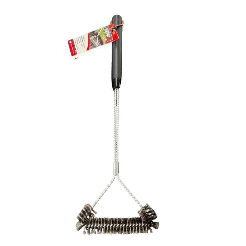 Weber Stainless Steel Black Grill Brush | Grill Scrapers | Gilford Hardware & Outdoor Power Equipment