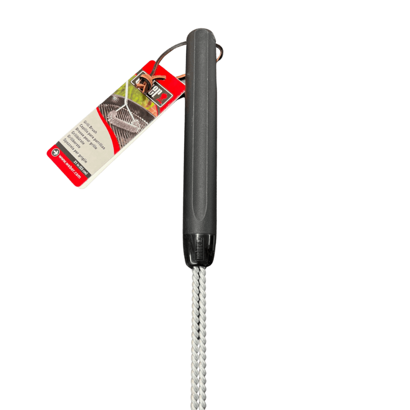 Weber Stainless Steel Black Grill Brush | Gilford Hardware 