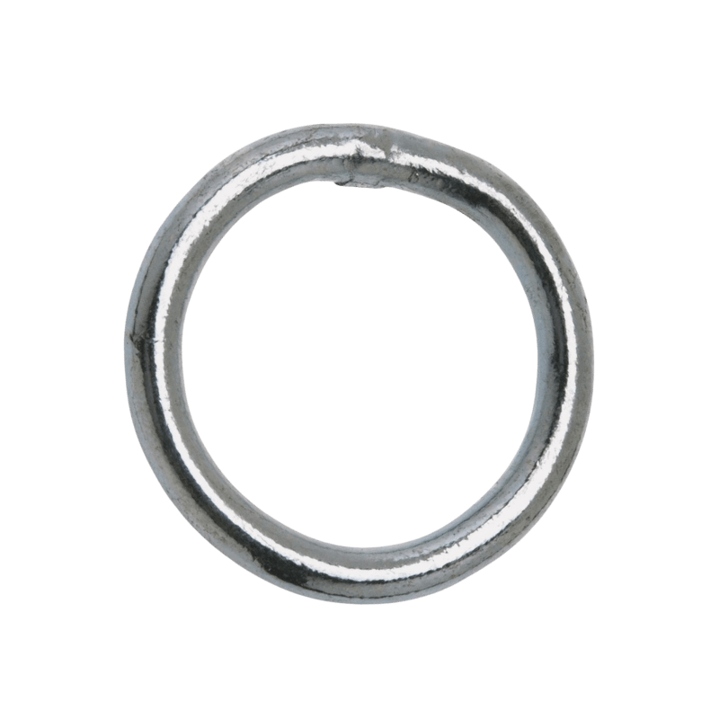 Campbell Nickel-Plated Steel Welded Ring 2" | Gilford Hardware 