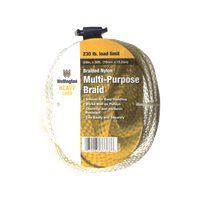 Thumbnail for Wellington White Solid Braided Nylon Rope 3/8 in. D X 50 ft. L | Gilford Hardware