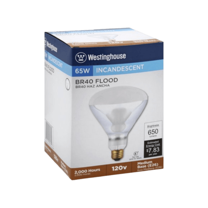Westinghouse 65 watt BR40 Floodlight Incandescent Bulb E26 (Medium) Soft White | Incandescent Light Bulbs | Gilford Hardware & Outdoor Power Equipment