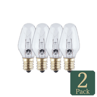 Thumbnail for Westinghouse 7 watt C7 Candelabra Incandescent Bulb E12 (Candelabra) Clear 4-Pack. | Incandescent Light Bulbs | Gilford Hardware & Outdoor Power Equipment