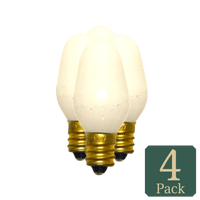 Thumbnail for Westinghouse 7 watt C7 Specialty Incandescent Bulb E12 (Candelabra) White 4-Pack. | Gilford Hardware & Outdoor Power Equipment