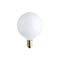 Thumbnail for Westinghouse 40 watt G16.5 Globe Incandescent Bulb E12 (Candelabra) White 2-Pack. | Incandescent Light Bulbs | Gilford Hardware & Outdoor Power Equipment