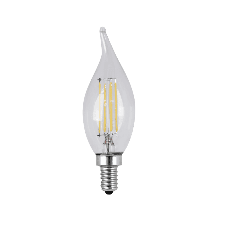 Feit Electric C10 E12 (Candelabra) LED Bulb Soft White 60 Watt Equivalence 2-Pack. | LED Light Bulbs | Gilford Hardware