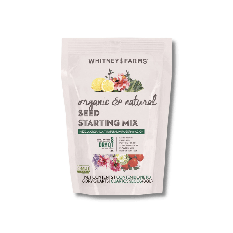 Whitney Farms Organic All Purpose Seed Starting Mix 8 qt. | Soil | Gilford Hardware & Outdoor Power Equipment