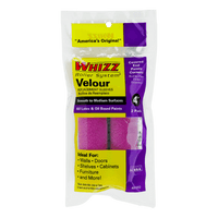 Thumbnail for Whizz Mini Paint Roller Cover Velour 4 in. W x 3/16 in.  2-Pack. | Paint Rollers | Gilford Hardware & Outdoor Power Equipment
