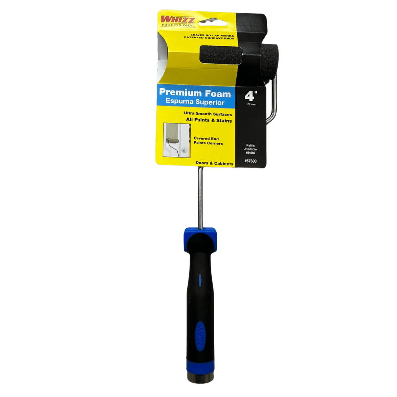 Whizz Mini Paint Roller Frame & Cover Smooth 4 in. | Paint Rollers | Gilford Hardware & Outdoor Power Equipment
