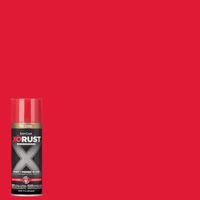 Thumbnail for X-O RUST Anti-Rust Enamel Hot Red Gloss Spray Paint & Primer 12 oz. | Gilford Hardware