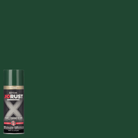 Thumbnail for X-O RUST Anti-Rust Hunter Green Gloss Enamel Spray Paint & Primer 12 oz. | Spray Paints | Gilford Hardware