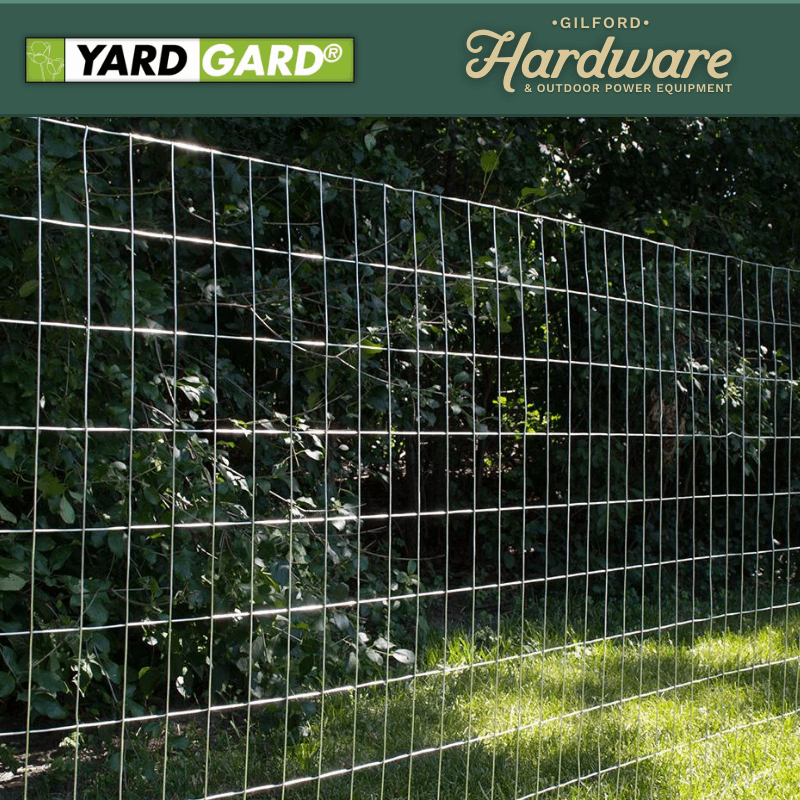 YardGard Galvanized Steel Fencing / Mesh 48" x 100' | Gilford Hardware