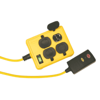 Thumbnail for Yellow Jacket Power Block 4-Outlets 6 ft. | Power Strips & Surge Suppressors | Gilford Hardware & Outdoor Power Equipment