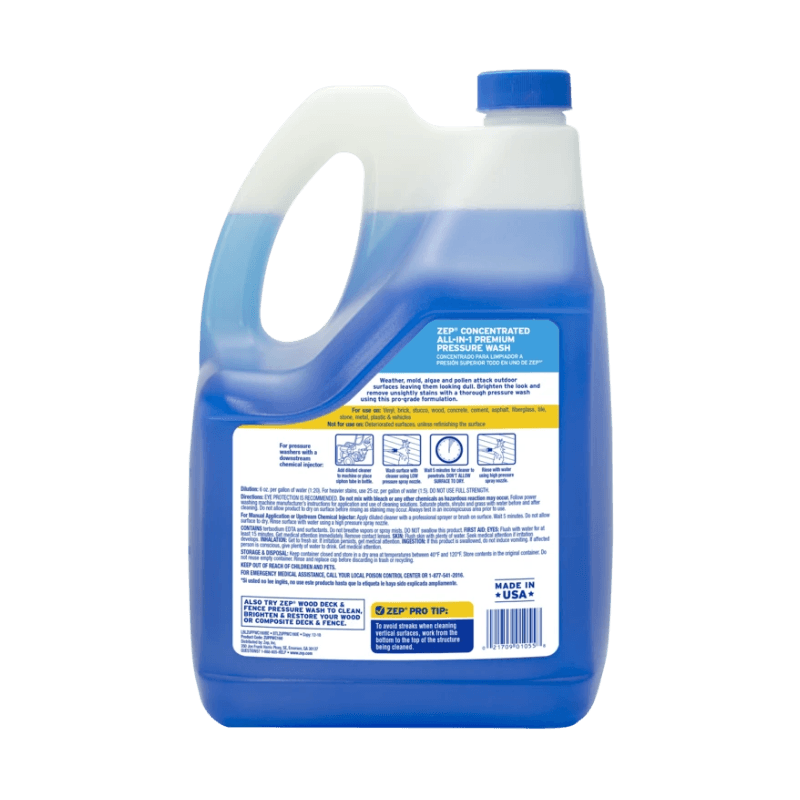 Zep All-in-1 Pressure Wash Cleaner Concentrate 1.35 Gallon. |  | Gilford Hardware & Outdoor Power Equipment