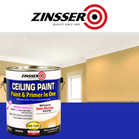 Thumbnail for Zinsser Flat Bright White Water-Based Ceiling Paint and Primer in One 1 gal. | Primers | Gilford Hardware & Outdoor Power Equipment